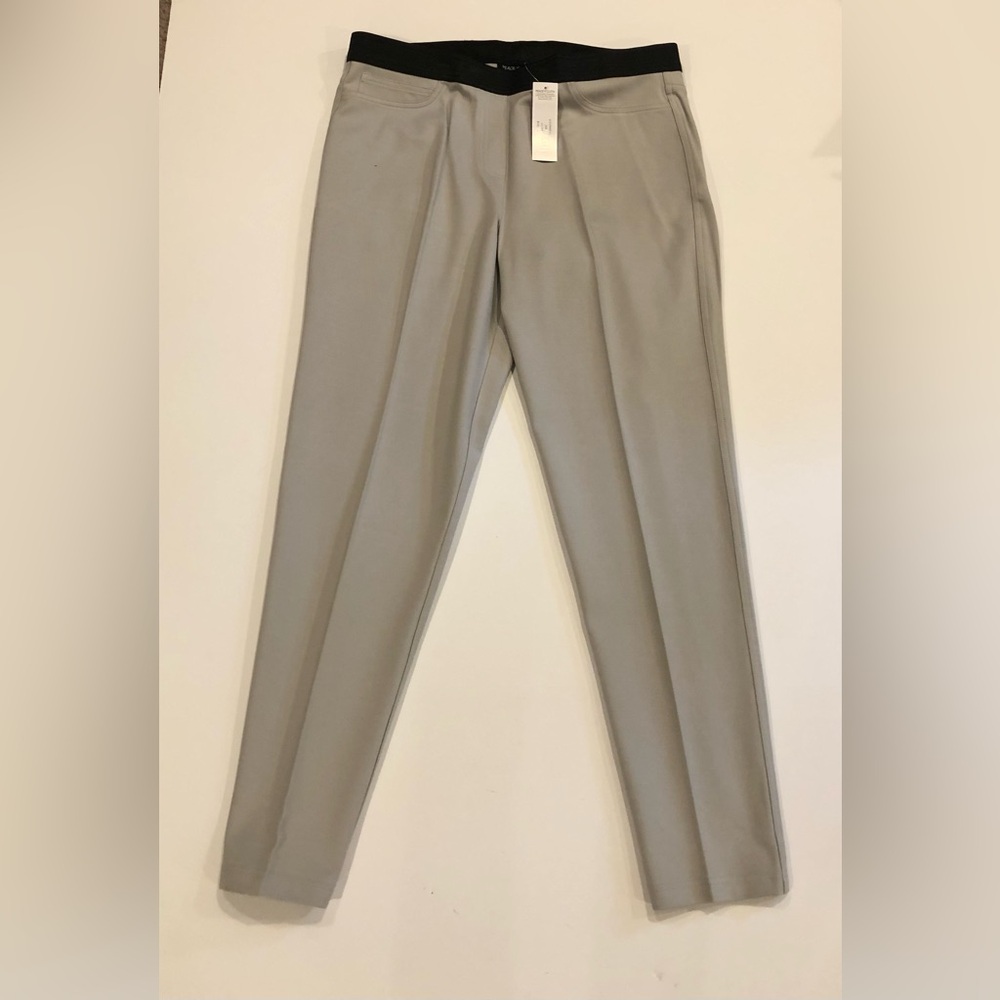 Peace Of Cloth Jade Jegging Pants Women's Sz XL Pull On Elastic Waist Silver New